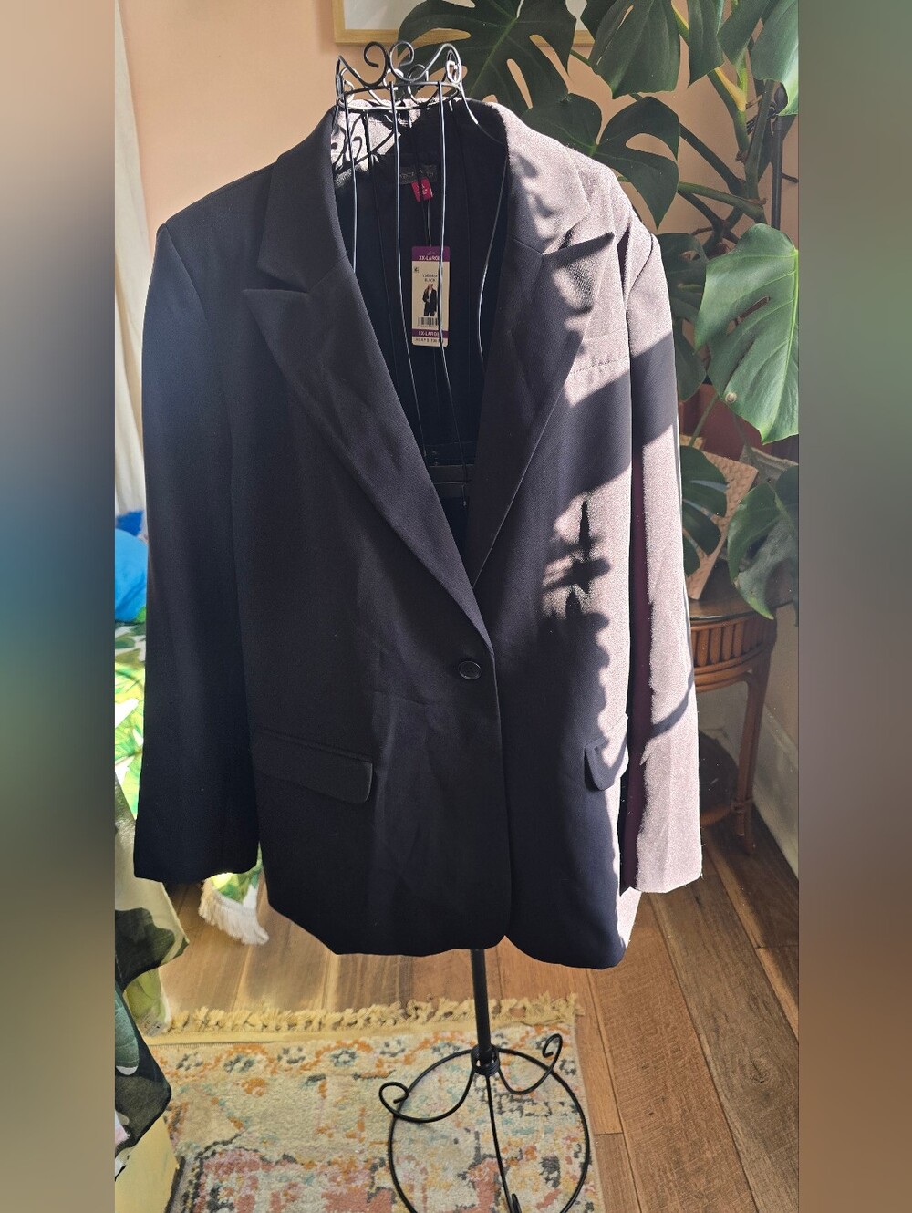 Vince Camuto Black Single-Button Women's Blazer